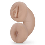Мастурбатор вагина и анус Blush Enlust Tasha иллюмистентные, бежевый