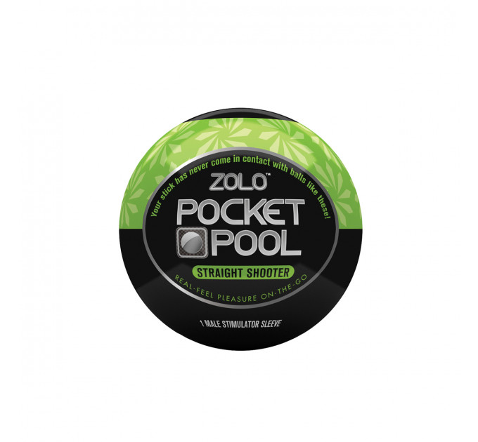 МАСТУРБАТОР ZOLO POCKET POOL STRAIGHT SHOOTER