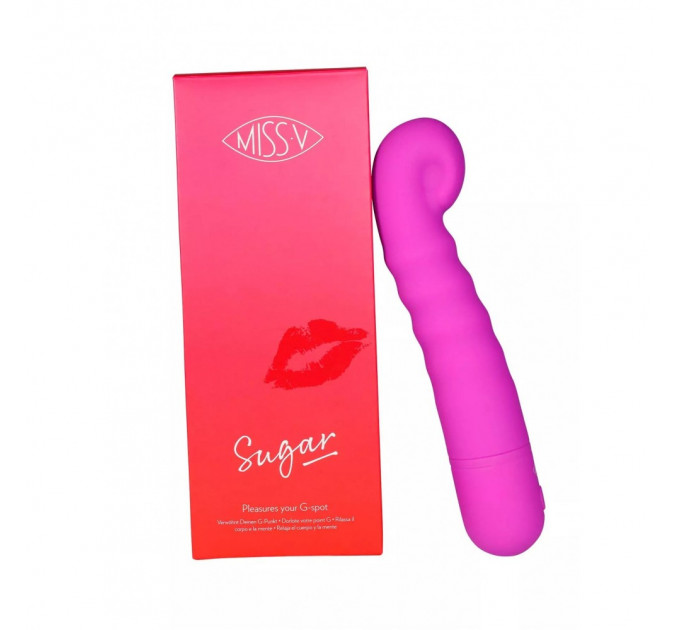 Вібратор для точки G Sugar Pretty Violet Miss V, фіолетовий