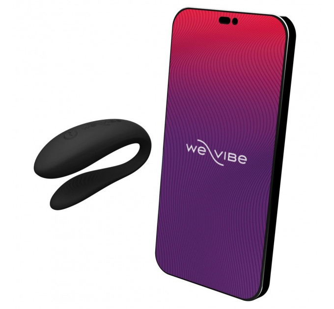 Набор с парным вибратором Sync Lite We-Vibe и Moving As One от Fifty Shades of Grey, черный