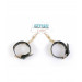 Наручники Fetish Boss Series Handcuffs with cristals 3 cm Gold