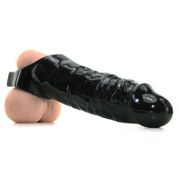 Насадка на пенис удлиняющая Mamba Master Series, черная, 23 х 4.6 см Насадка на пенис удлиняющая Mamba Master Series, черная, 23 х 4.6 см