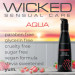 Їстівний лубрикант зі смаком полуниці WICKED AQUA 120ML