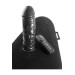 Надувний валик-пуф Pipedream Fetish Fantasy Series Inflatable Luv з реалістичним вібратором, чорний, Черный