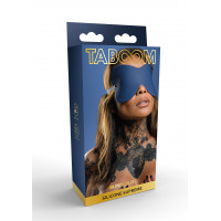 Силіконова пов'язка на очі Taboom Silicone Supreme, синій