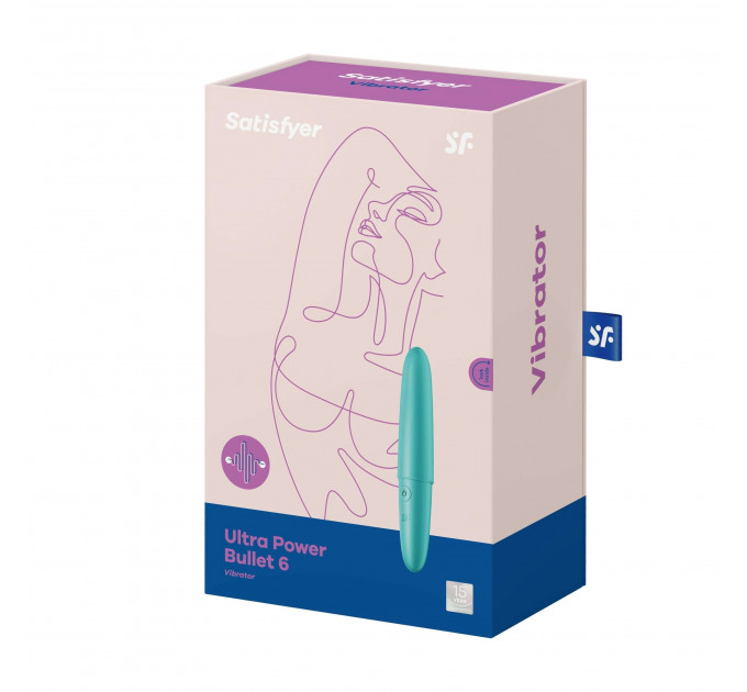 Вибропуля Satisfyer Ultra Power Bullet 6 (turquoise)
