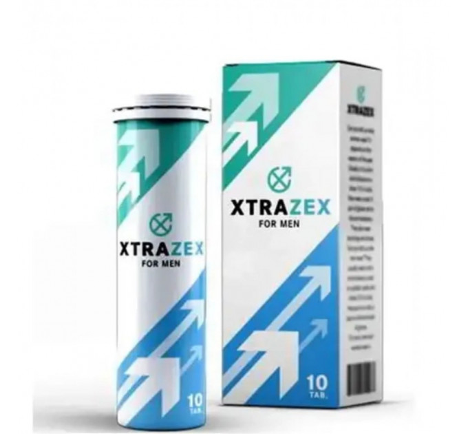 Таблетки для підвищення потенції Xtrazex (ціна за упаковку, 10 таблеток)