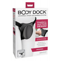 Трусики для страпона с присоской Pipedream Body Dock Original чёрные