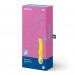 Вибратор для стимуляции точки G с ребристой структурой Satisfyer Yummy Sunshine, желтый