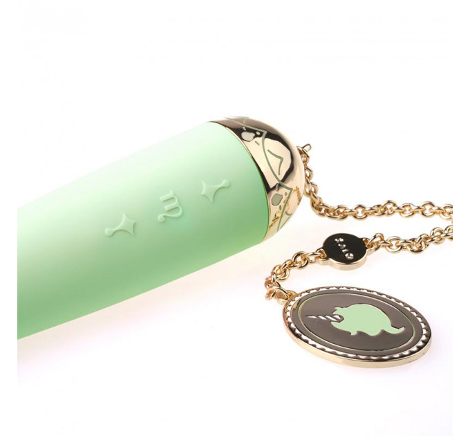 Вибратор для точки G с подключением к телефону ZALO Momoko Melon Green