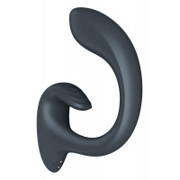 Вибратор для стимуляции точки G и клитора Satisfyer G for Goddess 1 темно-серый