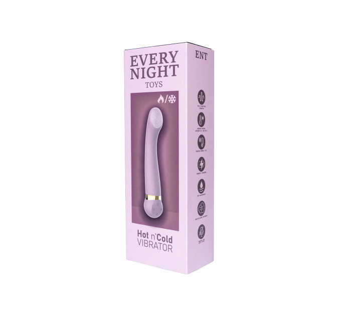 Выбратор с охлаждением и подогревом Every Night Toys для точки G, сиреневый