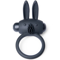 Вібро-ерекційне кільце у вигляді кролика Easy Toys Bunny Vibe чорне