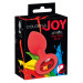 Анальная пробка You2Toys из силикона с камнем, красная, S