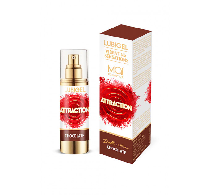 Рідкий вібратор MAI LUBIGEL LIQUID VIBRATOR CHOCOLATE