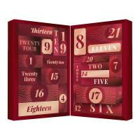 Адвент-календар Dream Toys Pleasure Box, червоний, 24 предмети