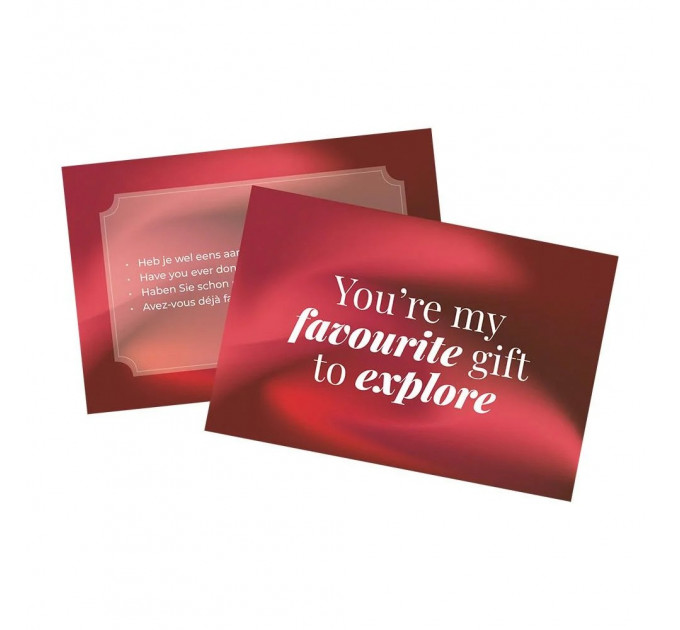 Адвент-календар Dream Toys Pleasure Box, красный, 24 предмета