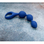 Анальная цепочка Loveshop Blue 13х3 см