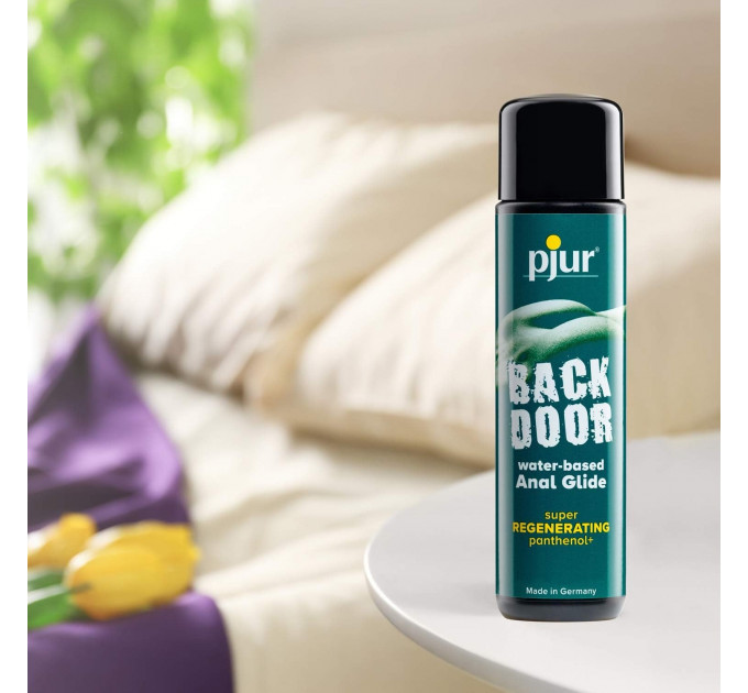 Анальный лубрикант Pjur Back Door Panthenol Glide на водной основе, 100 мл.