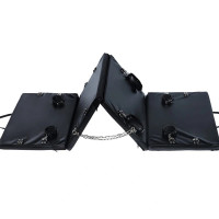 Доска для бондажа Roomfun Bondage Board (наручники+манжеты на лодыжки+оковы на ноги+ремни) черная
