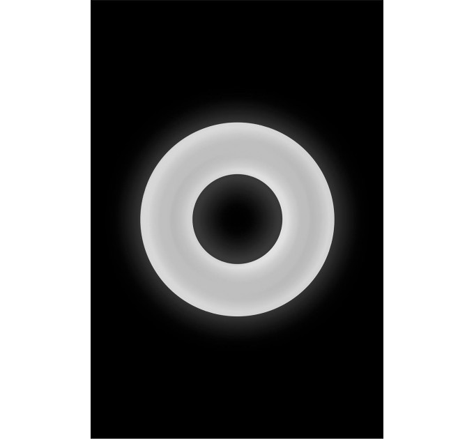 Эрекционное кольцо для пениса иллюмисцентное NS Novelties Firefly Bubble Rings белое, Medium