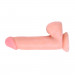 Фаллоимитатор на присоске Chisa Ballsy Super Cock 7.7 с яичками, бежевый