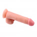 Фаллоимитатор на присоске Chisa Ballsy Super Cock 7.7 с яичками, бежевый