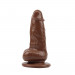 Фалоімітатор реалістичний з присоскою Chisa Ballsy Super Cock JUMBO JACK коричневий