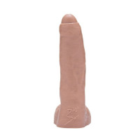 Фалоімітатор з мошонкою та закритою головкою реалістичний Fleshjack Boys-Diego Sans Dildo, тілесний