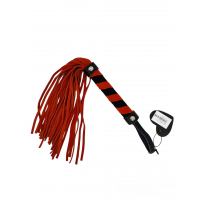 Флоггер DS Fetish Leather flogger M orange Флоггер DS Fetish Leather flogger M orange
