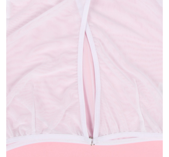 Костюм секретарки Star Night сорочка та спідниця, чорно-білий, XS-S