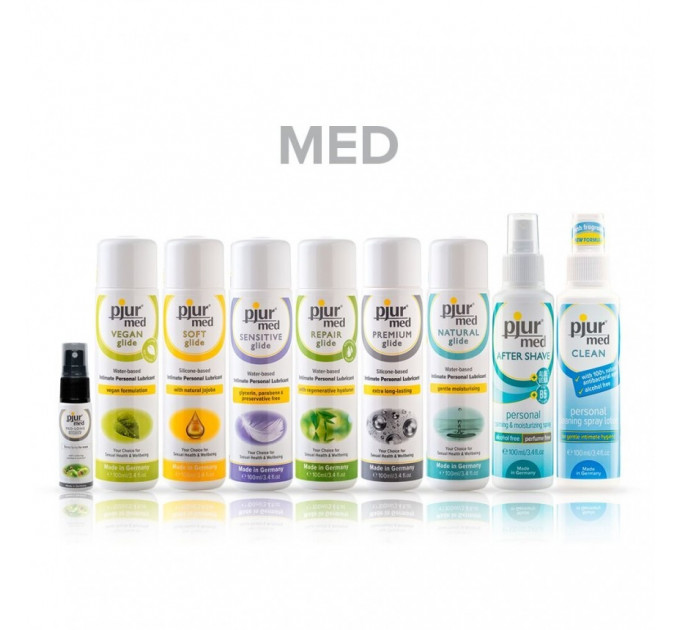 Лубрикант з олією жожоба Pjur Med Soft Glide, 100 мл