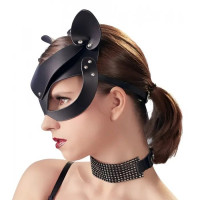 Маска кошечка Shiny cat Mask with studs