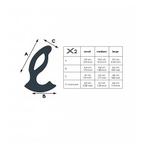 Масажер простати JOYDivision Xpander X2, розмір L, 11.5 см х 4.8 см