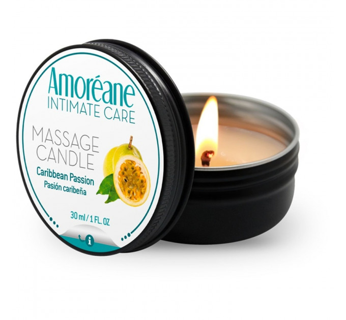Масажна свічка Amoreane Candle Карибська пристрасть 30 мл