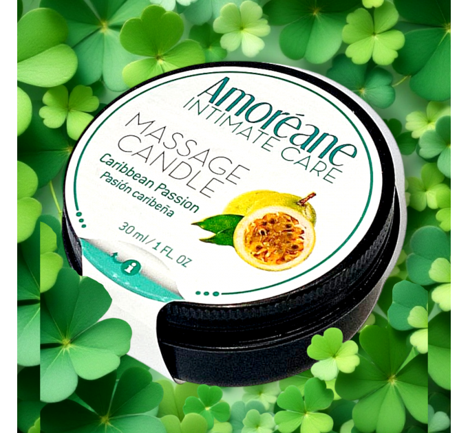 Масажна свічка Amoreane Candle Карибська пристрасть 30 мл