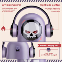 Мастурбатор автоматический фрикционный BeYourLover SKULL MAN Momonii 01 с вибрацией и подогревом
