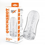 Мастурбатор у колбі Chisa MX Quickshot Portable Cup прозорий
