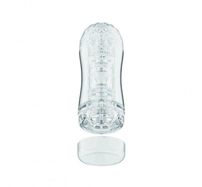 Мастурбатор у колбі Chisa MX Quickshot Portable Cup прозорий