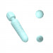 Міні-вібратор мікрофон Every Night Toys Sharon бірюзовий, 10 режимів вібрації