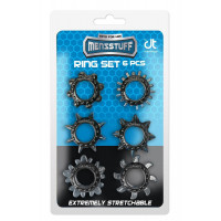 Набор эрекционных колец Dream Toys MenzStuff Ring Set черные
