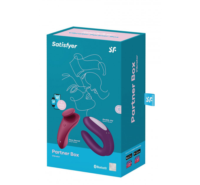 Набор секс игрушек Satisfyer Partner Box 1 (Double Joy + Sexy Secret)