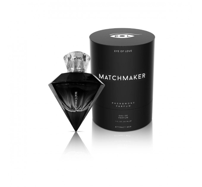 Парфуми з феромонами для чоловіків Matchmaker Black Diamond Eye of Love, 30 мл