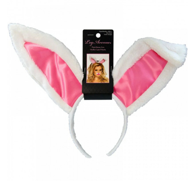 Плюшеві заячі вушка Leg AvenuePlush bunny ears O/S