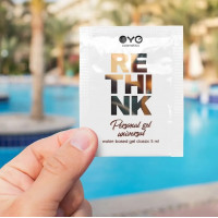 ПРОБНИК/Увлажняющий гель на водной основе OYO RETHINK Personal Gel Universal, 5 мл