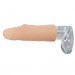 Удлиняющая реалистичная насадка на пенис Nature Skin Penis Sleeve телесный