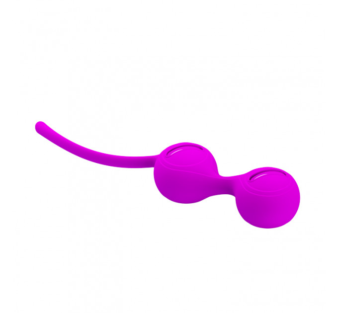 Вагінальні кульки PRETTY LOVE Kegel фіолетові, 16 х 3.3 см