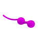 Вагінальні кульки PRETTY LOVE Kegel фіолетові, 16 х 3.3 см