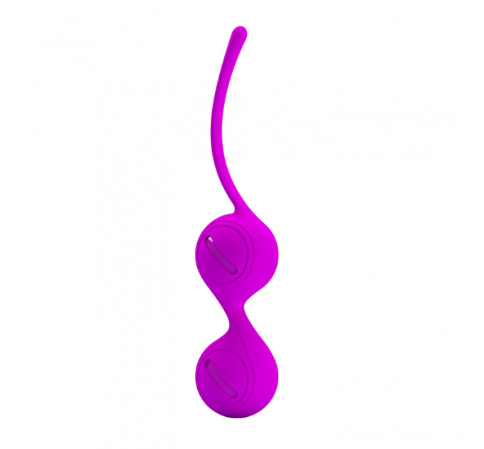Вагінальні кульки PRETTY LOVE Kegel фіолетові, 16 х 3.3 см