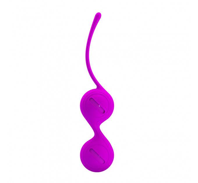 Вагінальні кульки PRETTY LOVE Kegel фіолетові, 16 х 3.3 см